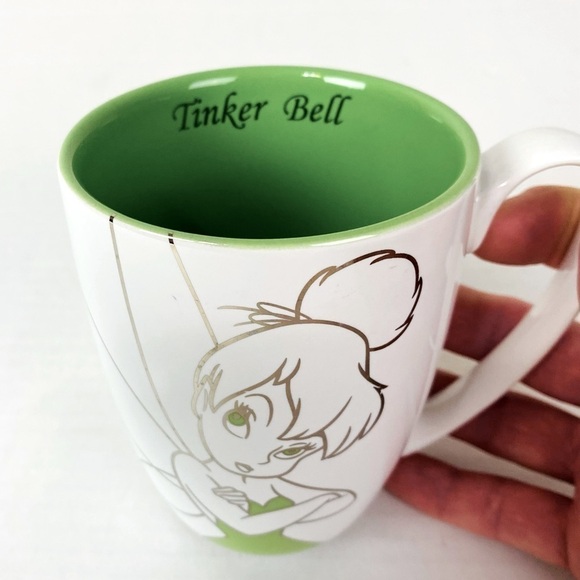 Disney Parks Tinker Bell Attitude Mug W/ Rhinestones 10oz - Picture 2 of 8